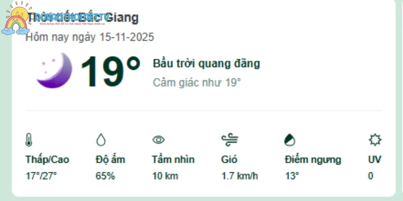 Nhiệt độ của khu vực trong thời gian tới có chênh lệch nhiệt độ