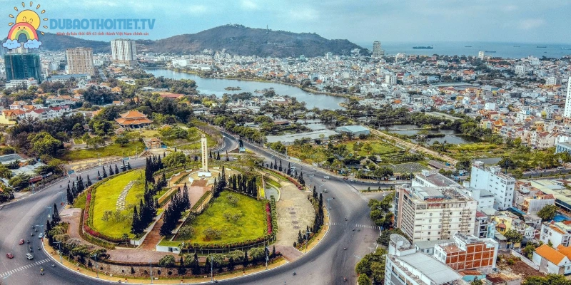 Vị trí địa lý ảnh hưởng nhiều đến khí hậu của Bà Rịa