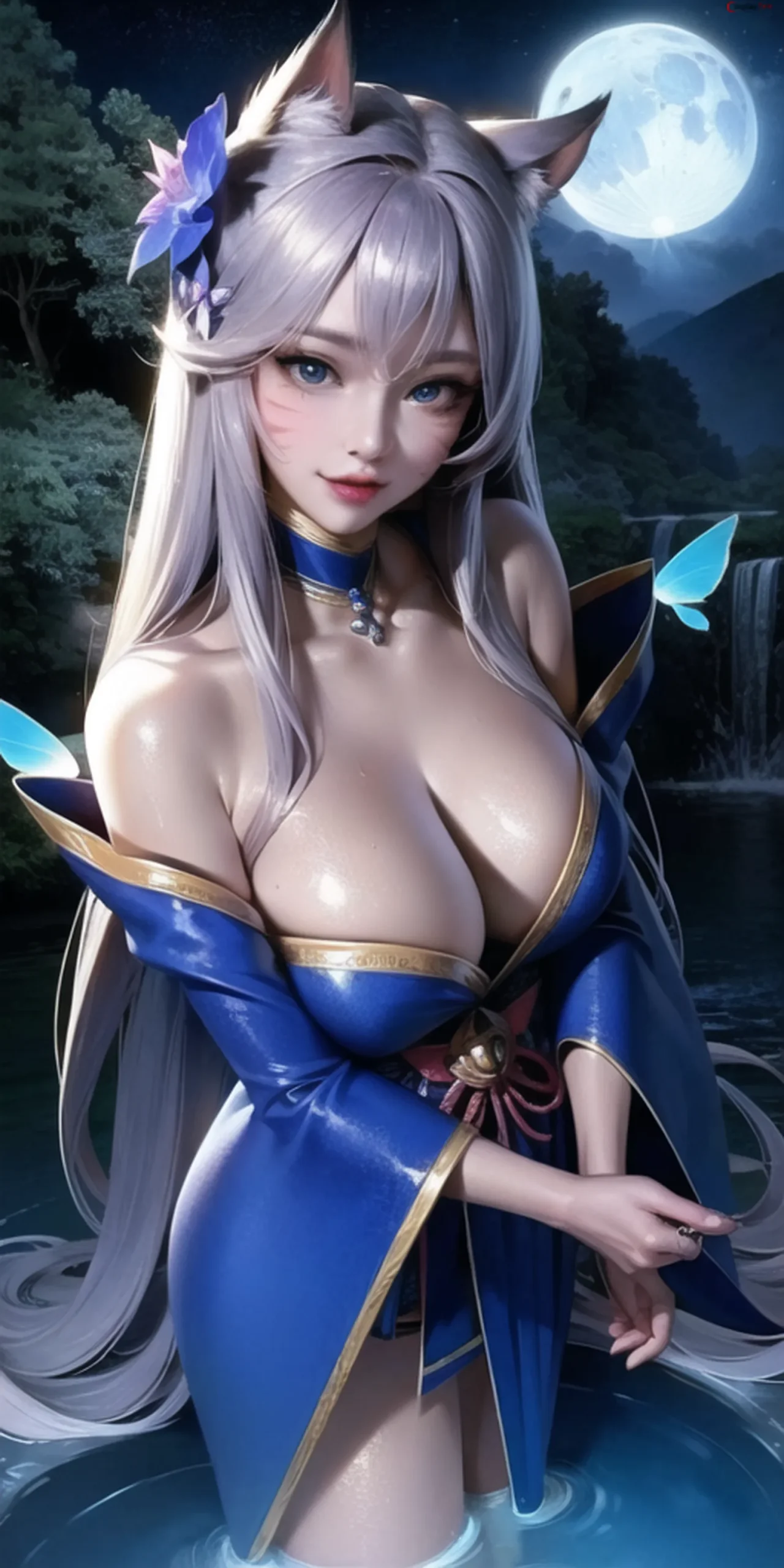 Vẻ đẹp không góc chết của Ahri qua lăng kính fanart chuyên nghiệp