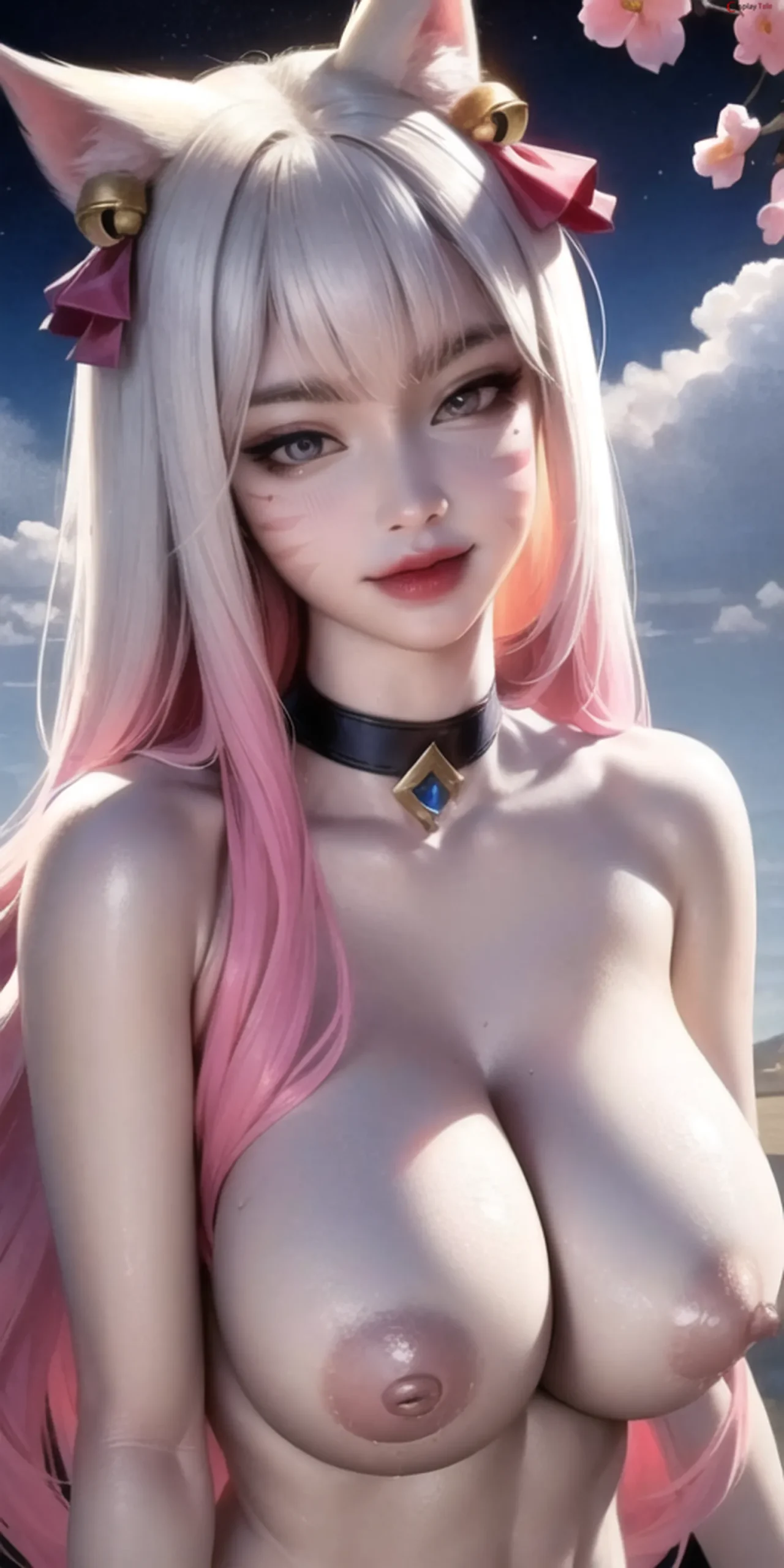 Vẻ đẹp của nàng thơ Ahri qua nét vẽ anime sắc nét 4K