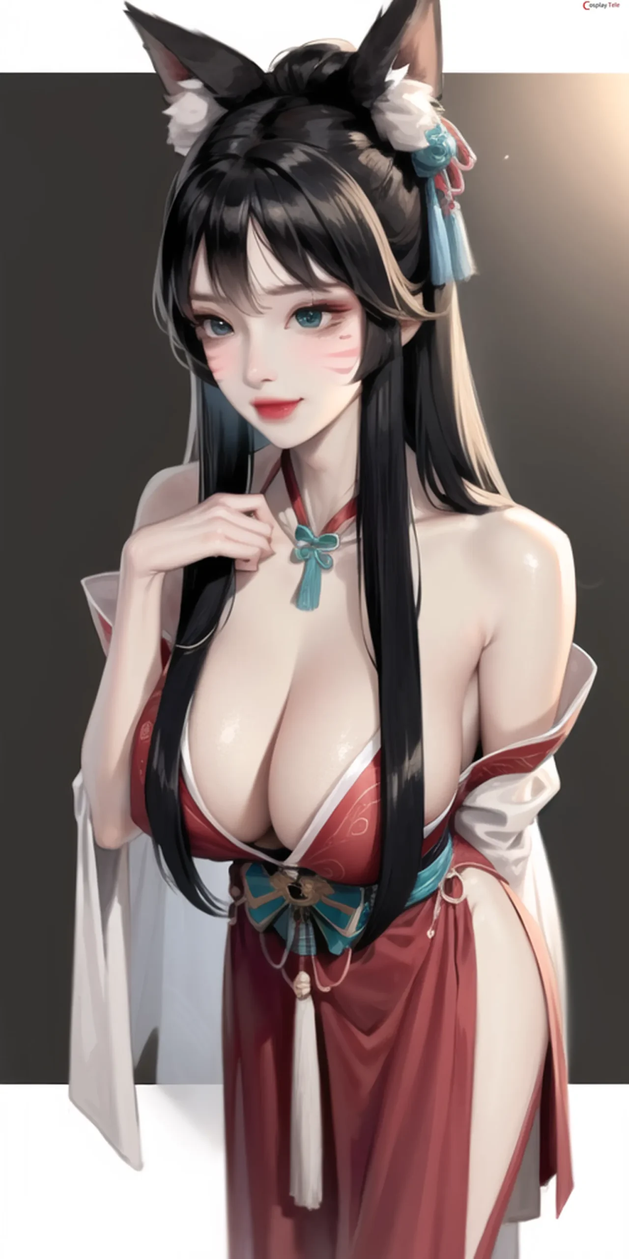 Trang phục chiến đấu của Ahri phong cách anime hiện đại cực chất