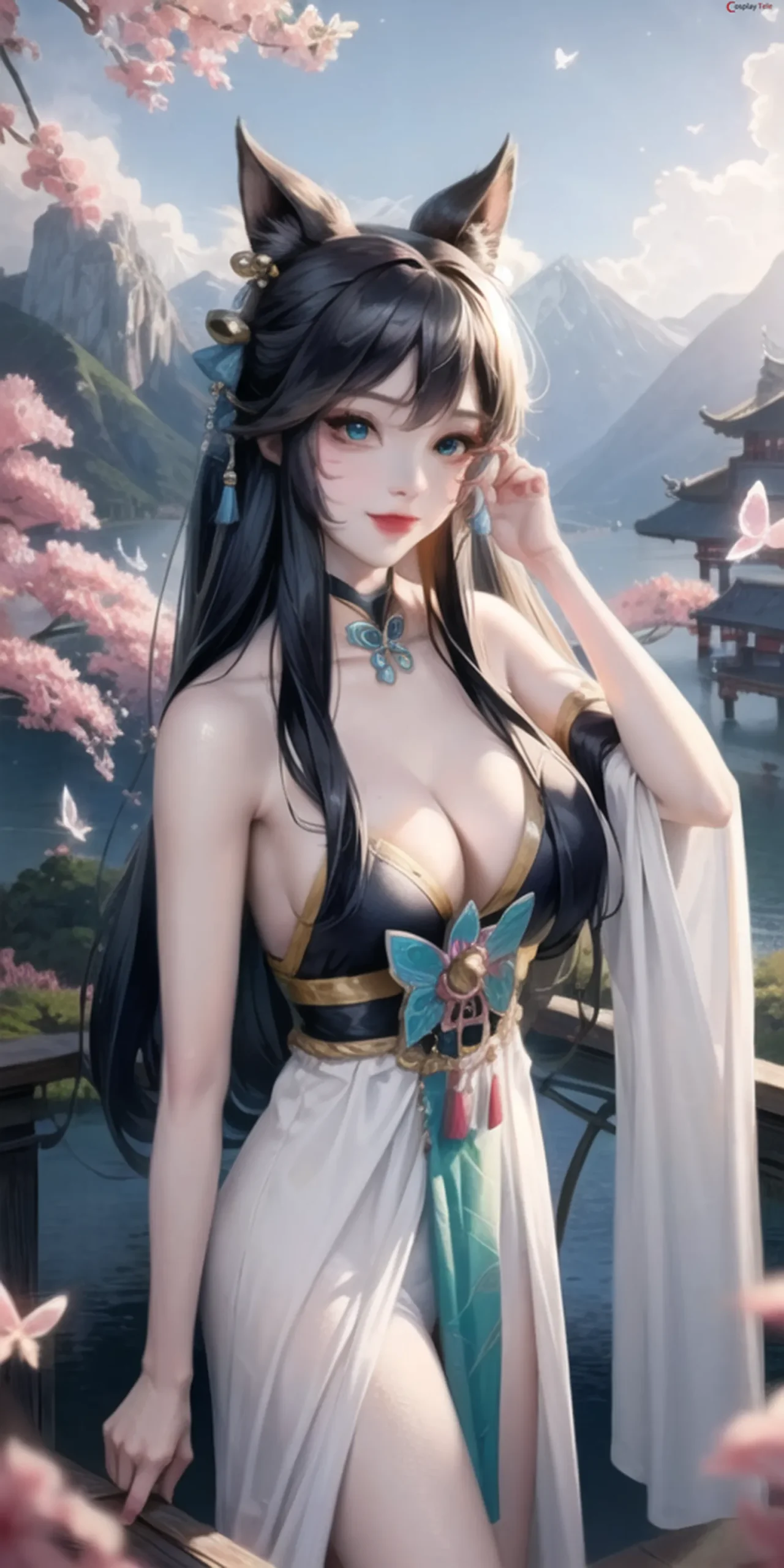 Avatar Ahri cho game thủ yêu thích vẻ đẹp mỹ nhân 2D
