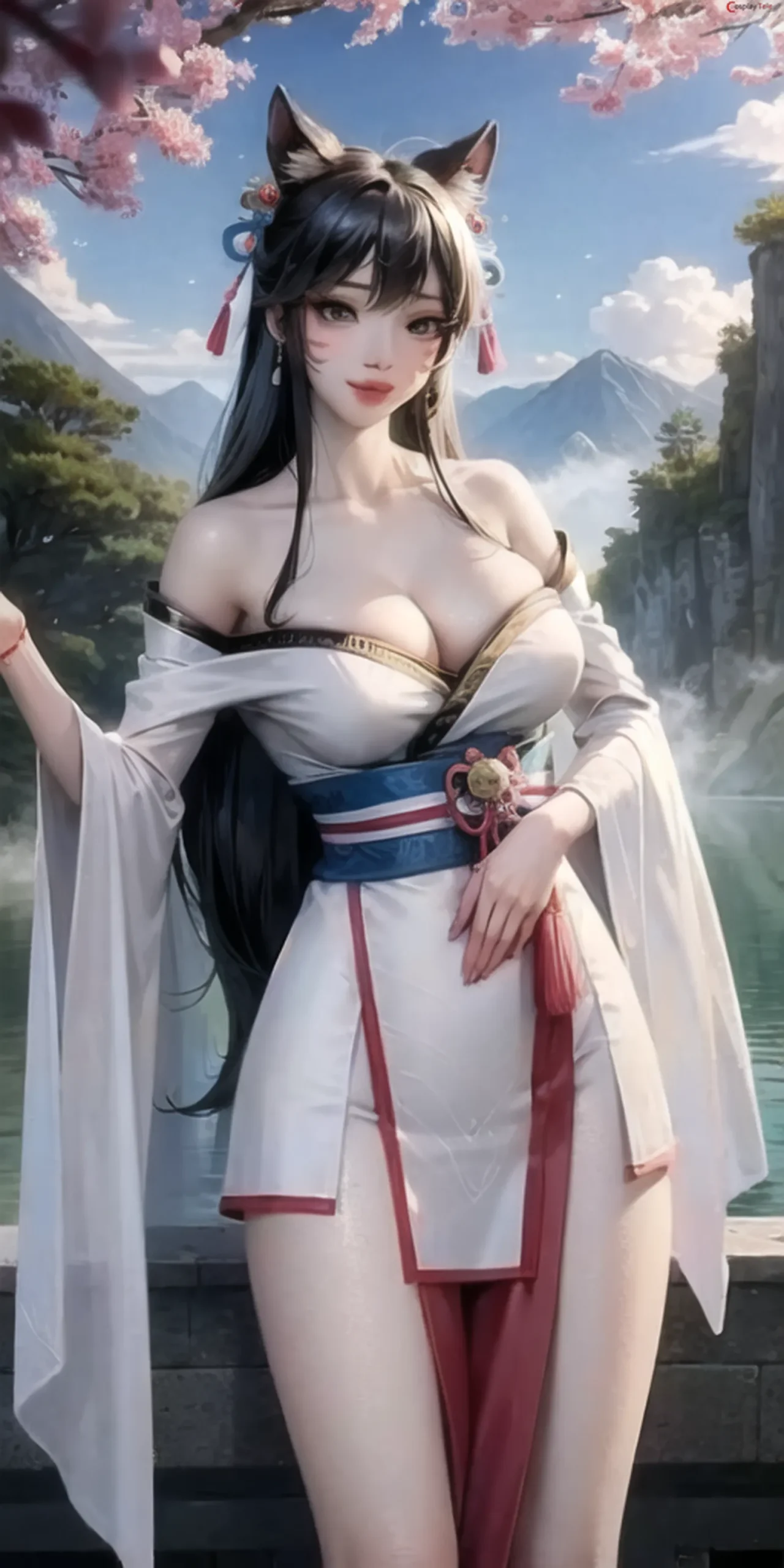 ảnh anime sex Ahri Chiêu Hồn Thiên Hồ đầy nghệ thuật và thoát tục