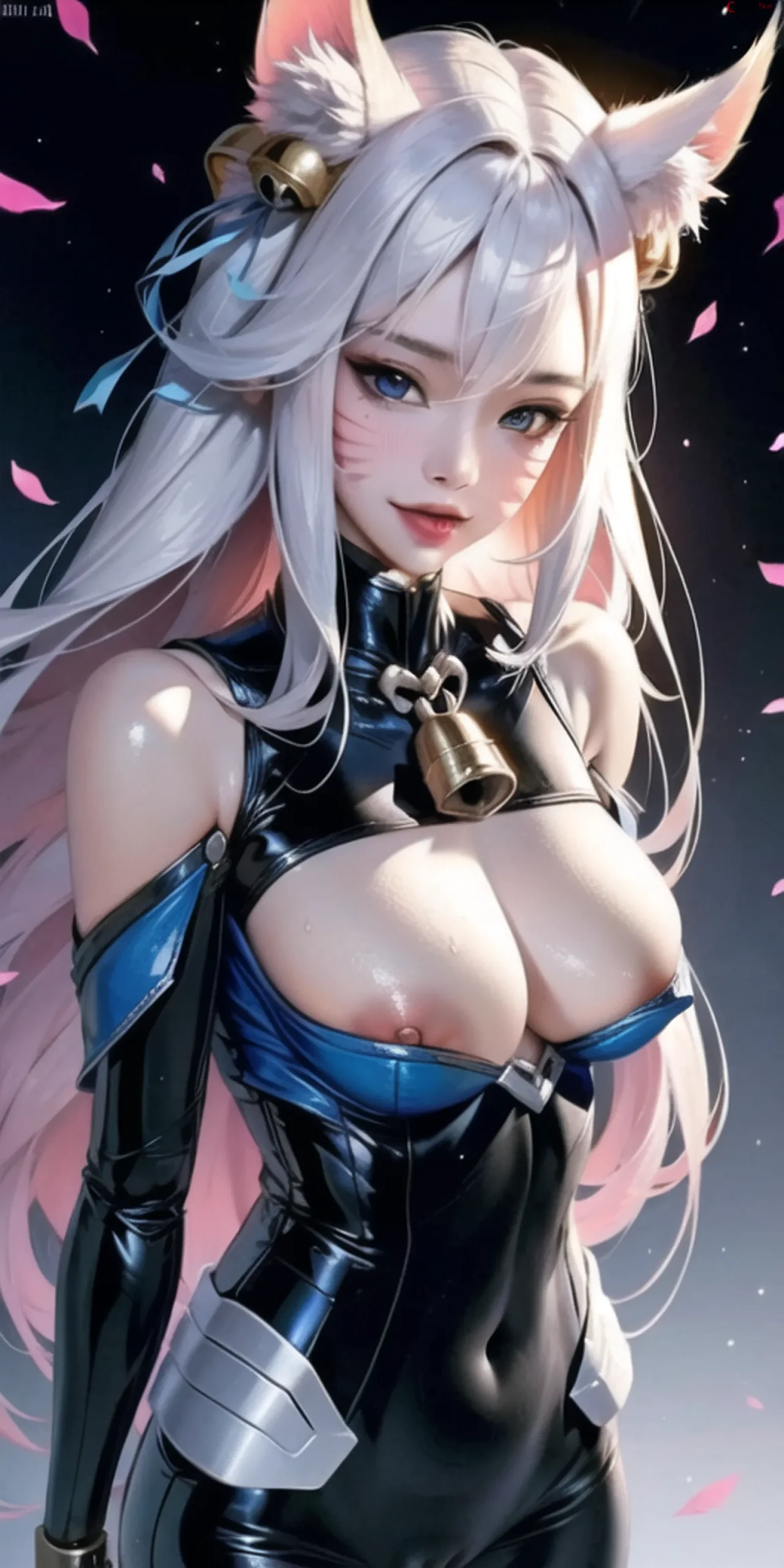 ảnh nude Ahri làm hình nền máy tính với độ phân giải siêu cao 4K