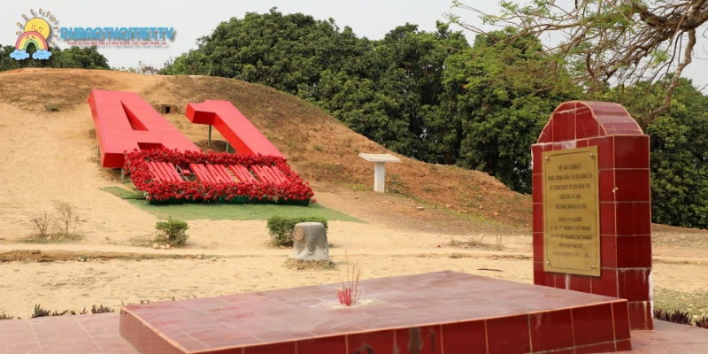 Cảnh quan xung quanh di tích đồi A1 / Chiến trường Điện Biên 
