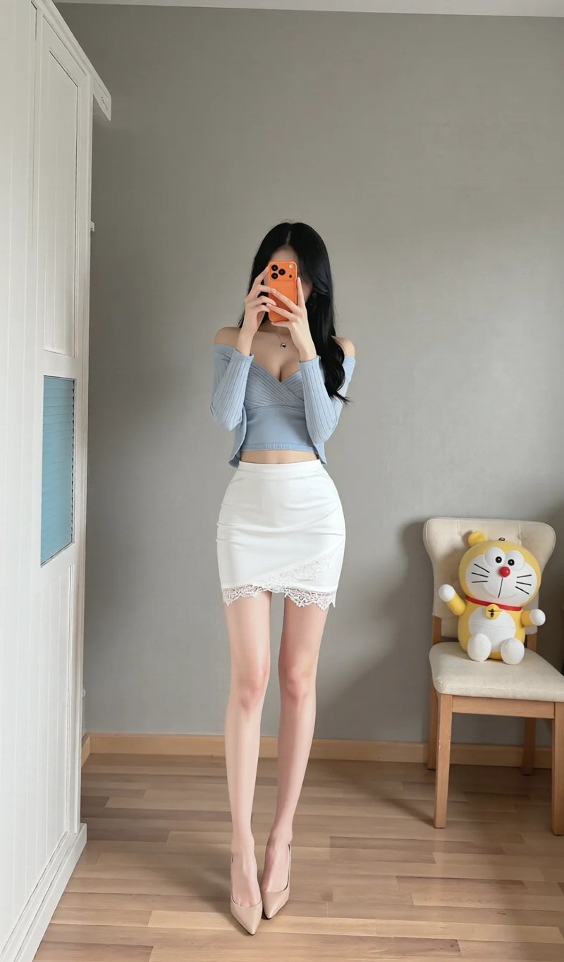 Vẻ đẹp ngọt ngào của hot girl diện váy ngắn hoa nhí phong cách lãng mạn
