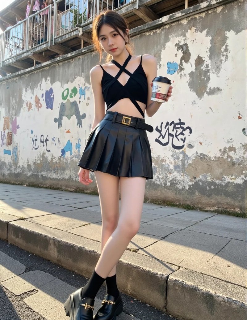 Gái xinh mặc váy ngắn phối cùng blazer sang chảnh thời thượng