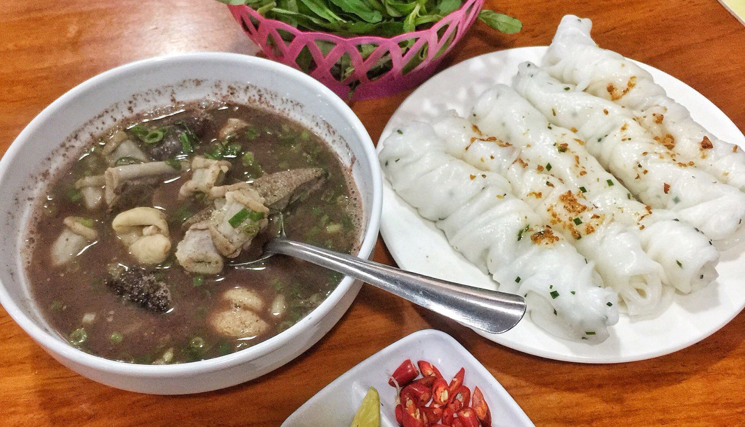 Đặc sản bánh mướt Yên Thành thơm ngon