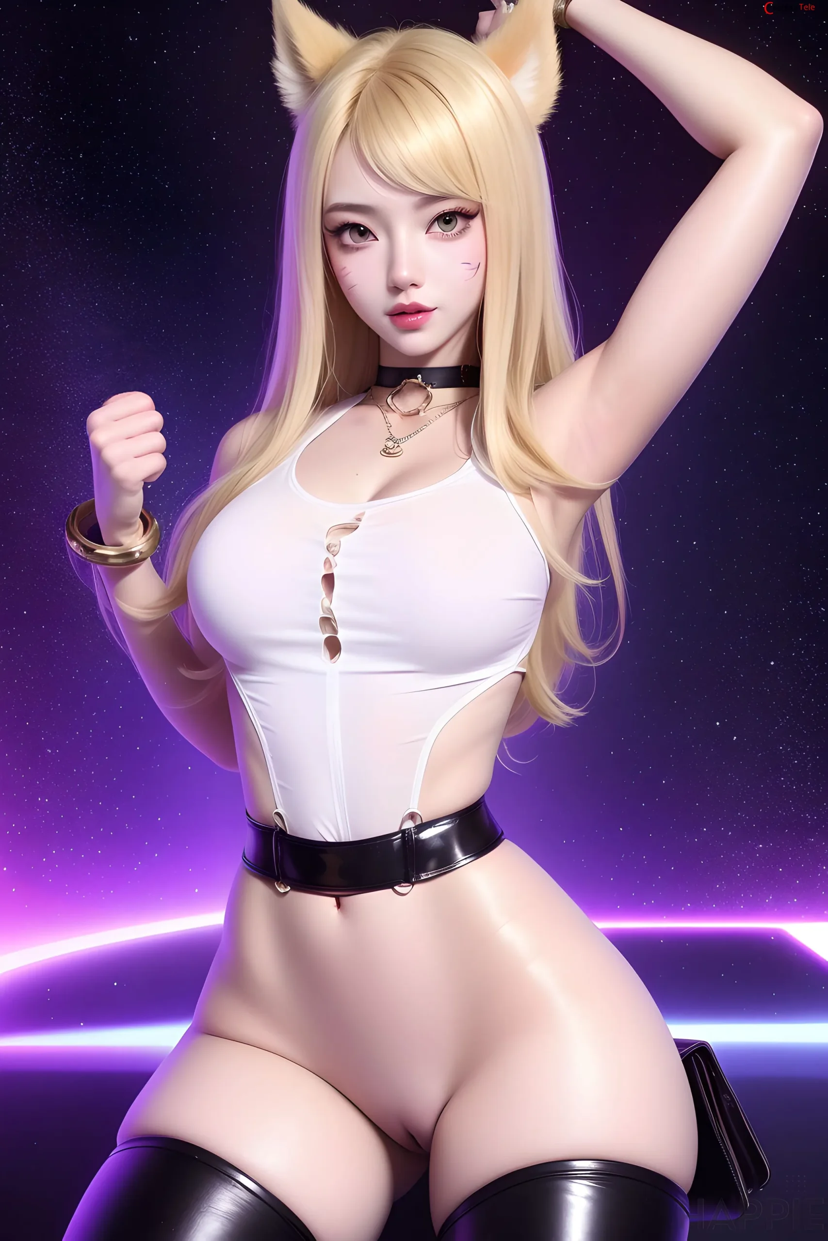 Vẻ đẹp ma mị Ahri KDA Hentai khiến fan Liên Minh phát cuồng