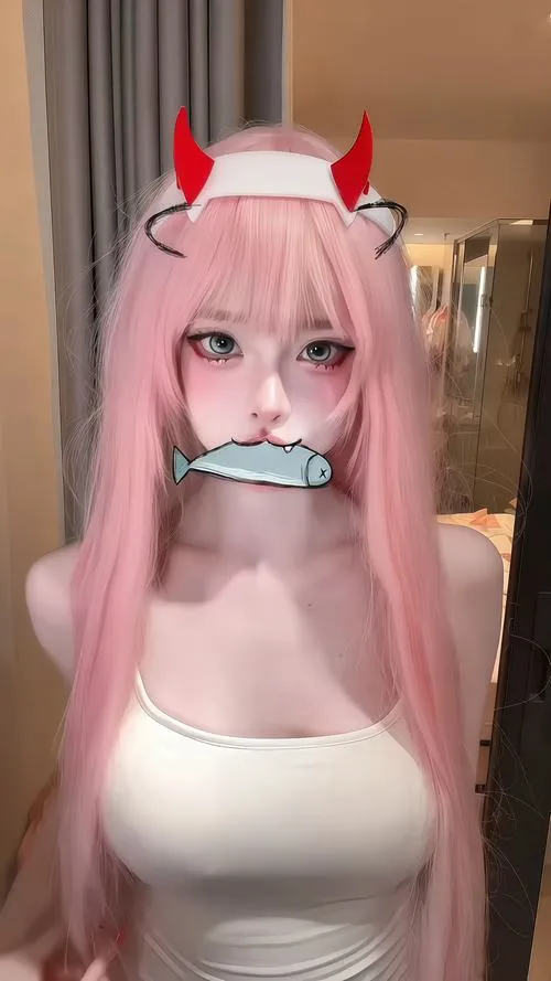 Cosplay vú bự diện váy dạ hội cúp ngực đầy quyến rũ