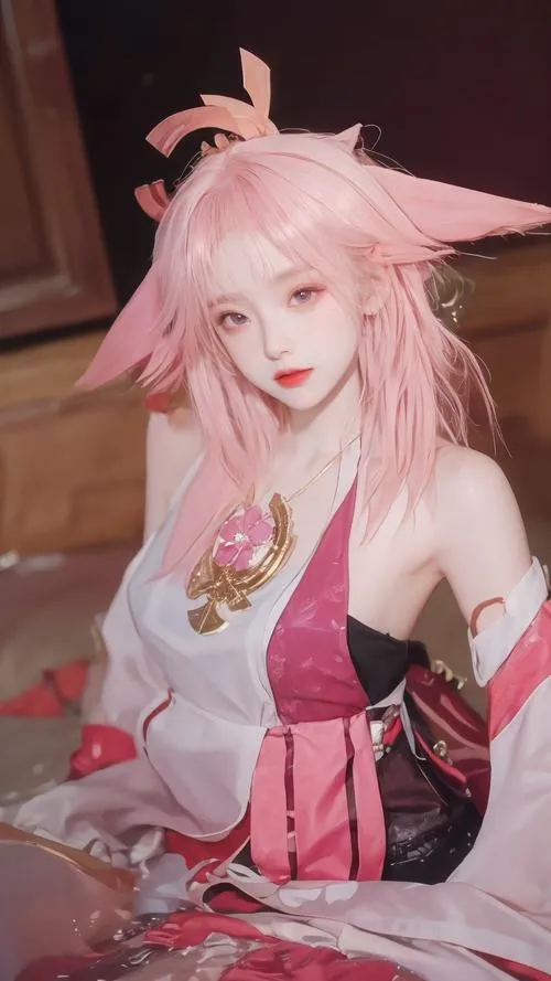 Cosplay vú bự phong cách nữ hoàng đế uy quyền quyến rũ