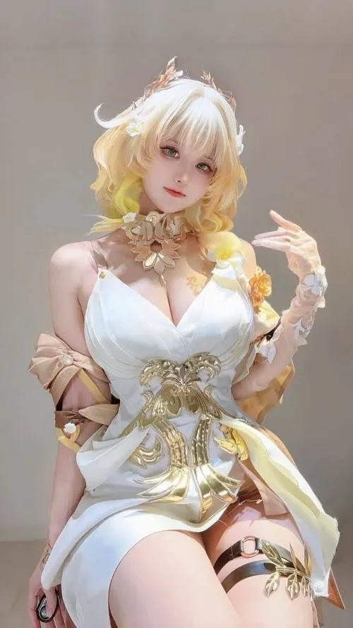 Cosplay vú bự phong cách quý cô sang chảnh kiêu kỳ