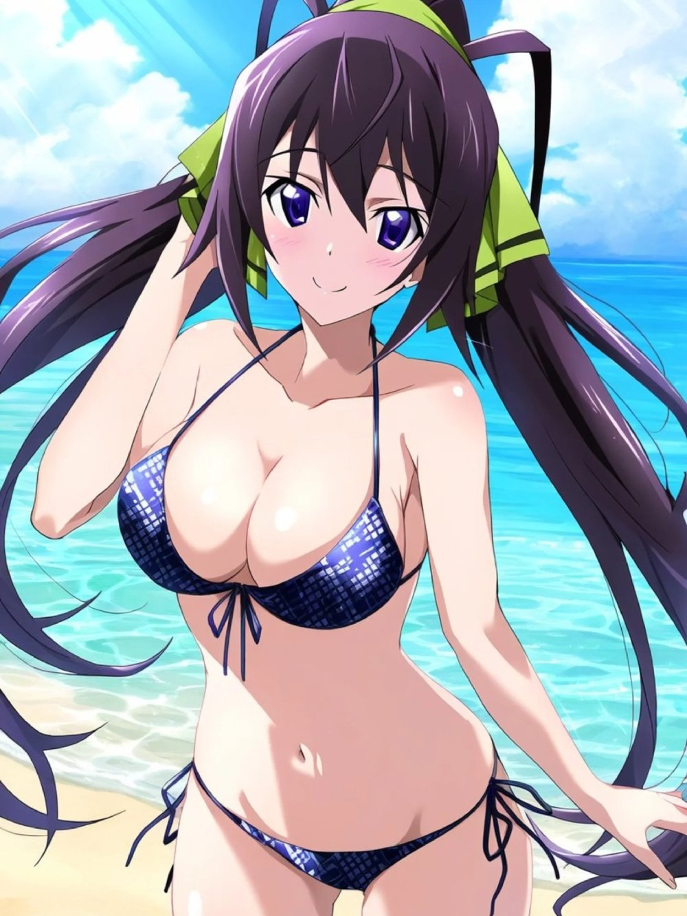 Anime ngực bự phong cách thiếu nữ mới lớn đầy sức sống