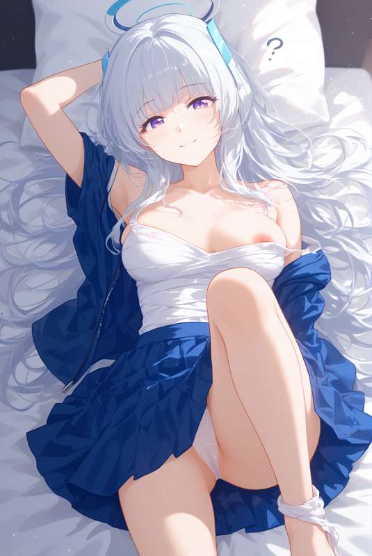 Noa Blue Archive quyến rũ với thần thái của một thiên tài