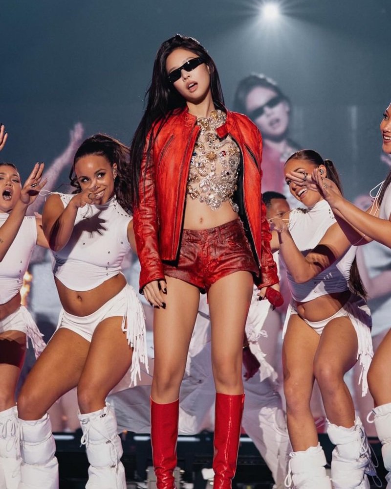 Ảnh tập thể Blackpink sexy khoe vóc dáng siêu mẫu đồng đều