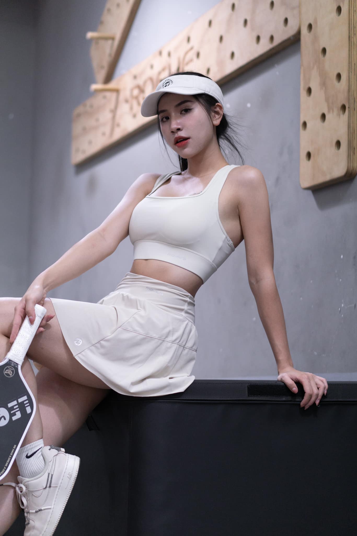 Girl xinh pickleball khoe vóc dáng nảy nở và nhan sắc cực phẩm