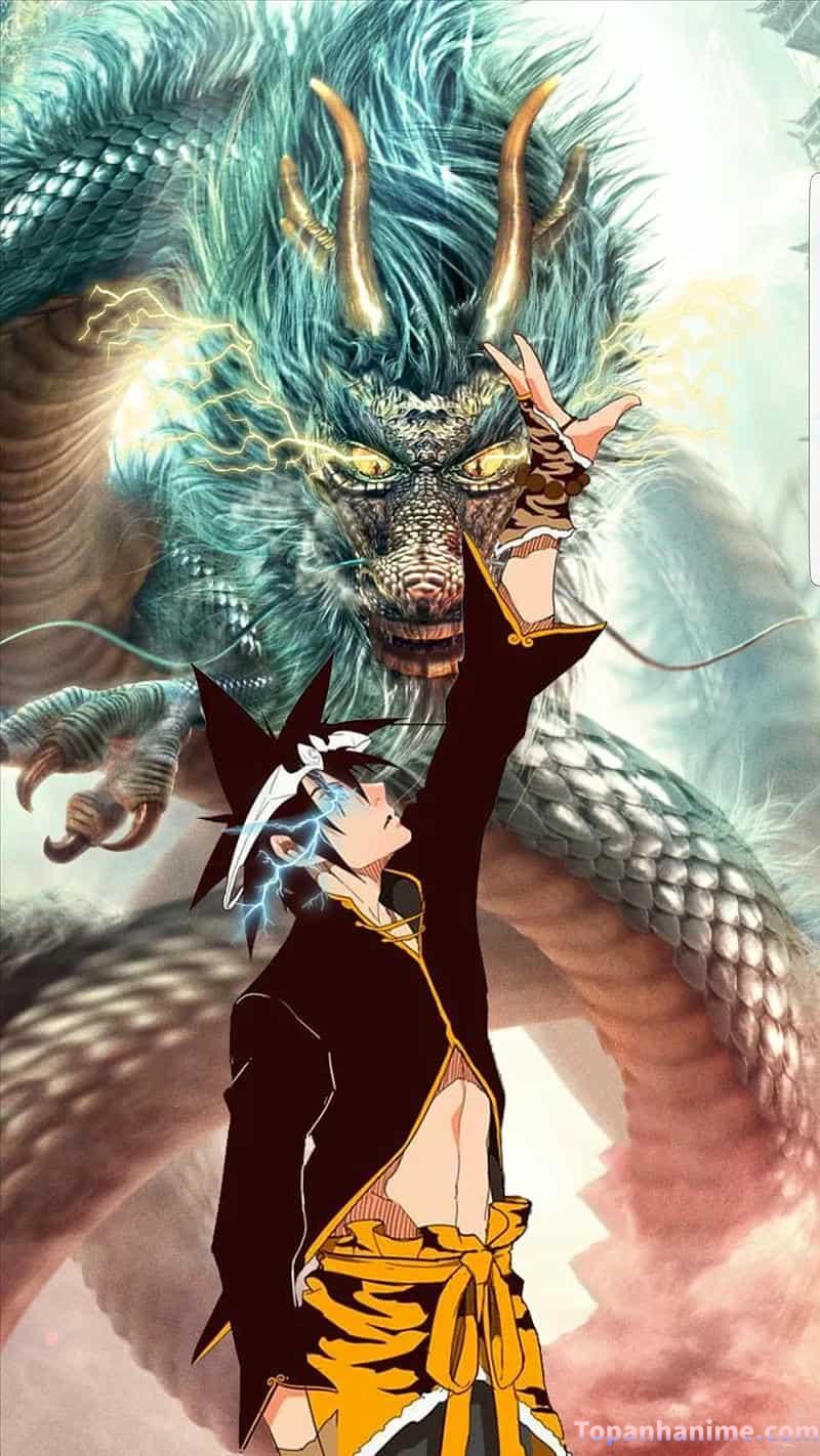 Mẫu ảnh rồng anime 5
