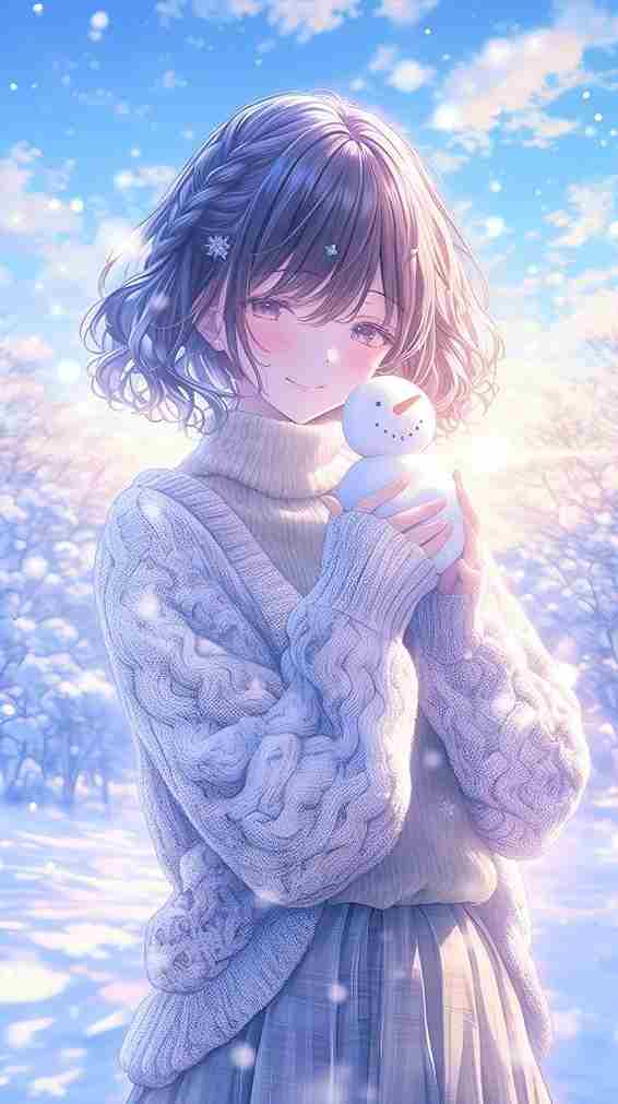 Anime Girl Tóc Ngắn 4