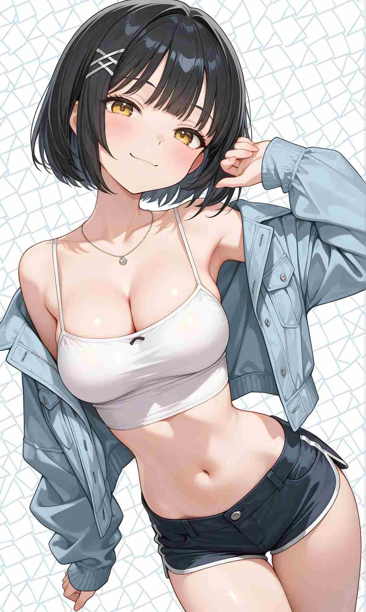 Anime Girl Tóc Ngắn 13