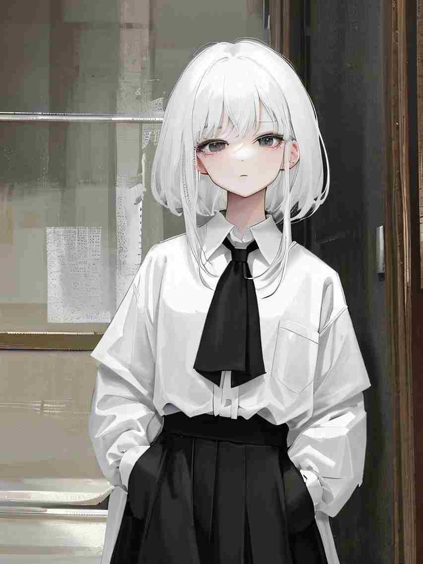 Anime Girl Tóc Ngắn 5
