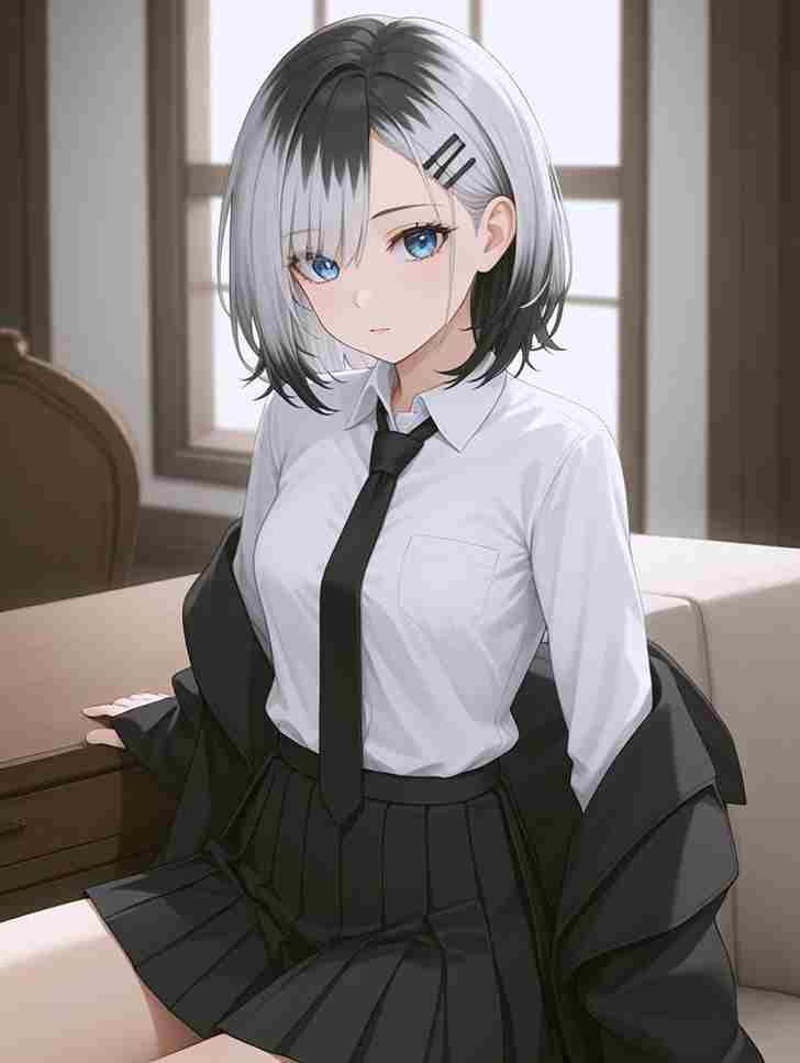 Anime Girl Tóc Ngắn 6
