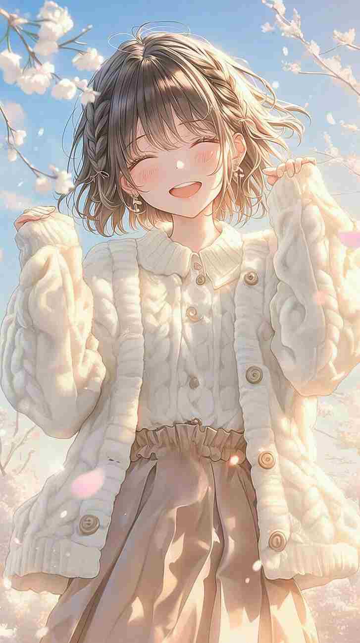 Anime Girl Tóc Ngắn 9