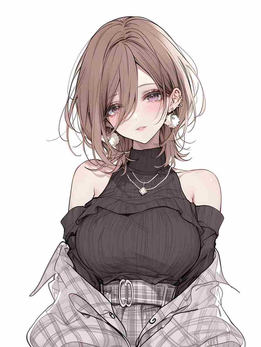 Anime Girl Tóc Ngắn 10