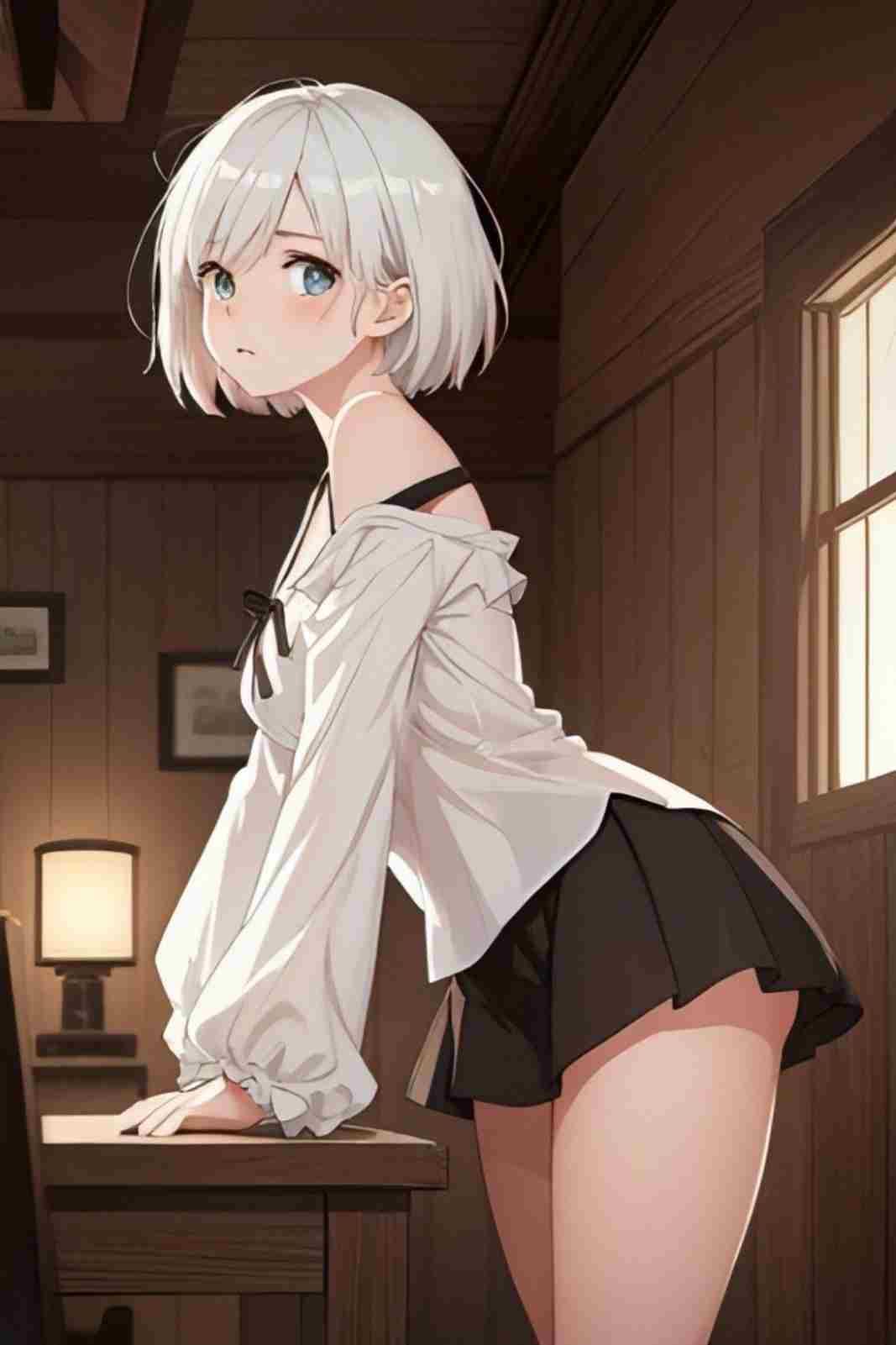 Anime Girl Tóc Ngắn 12