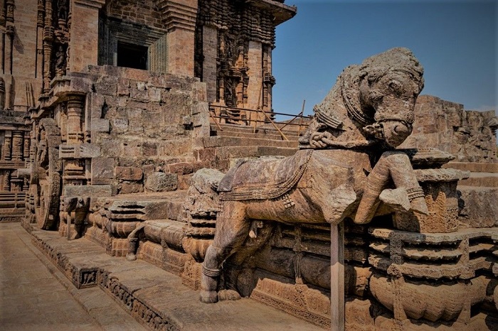 Đền mặt trời Konark Ấn Độ