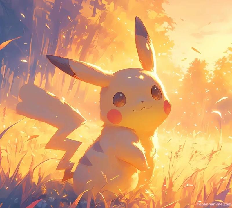 Mẫu ảnh Pikachu 14