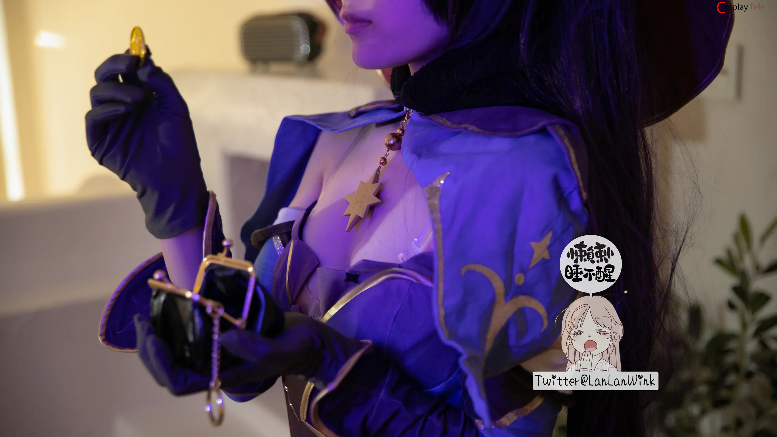 LanLanWink cosplay Mona 19