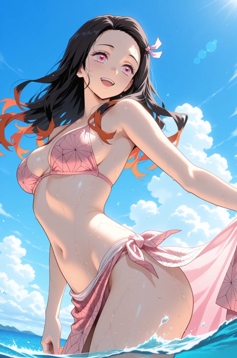ảnh Nezuko sexy 4