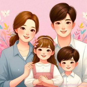 179+ Ảnh Gia Đình Chibi Ngọt Ngào, Hạnh Phúc – Lưu Giữ Khoảnh Khắc Yêu Thương