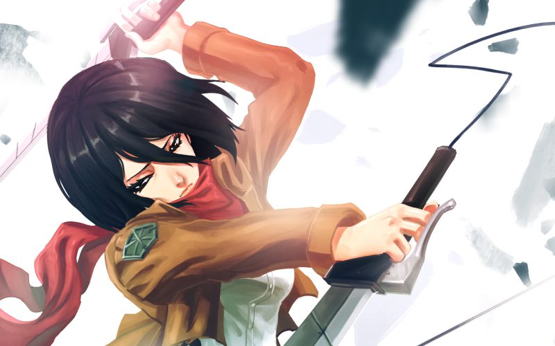ảnh Mikasa ngầu 42
