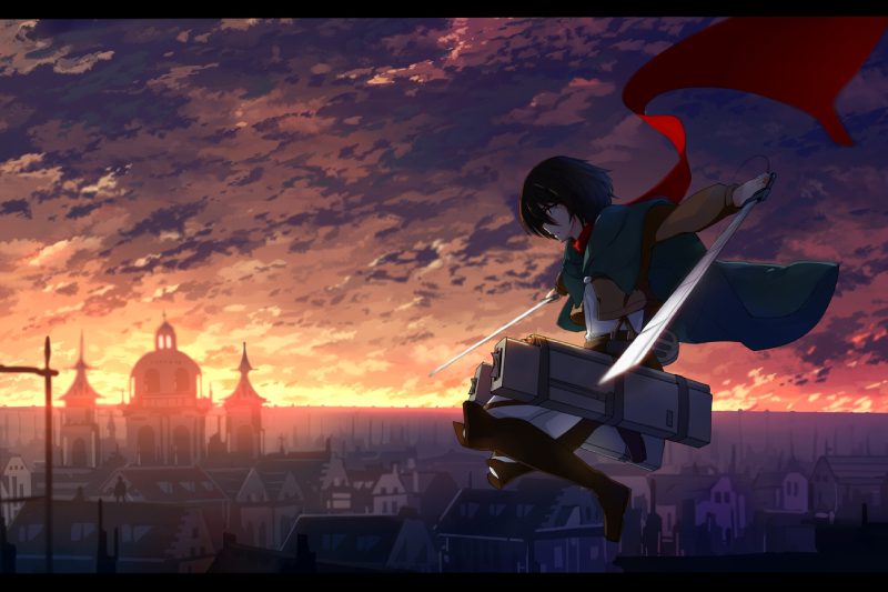 ảnh Mikasa ngầu 30