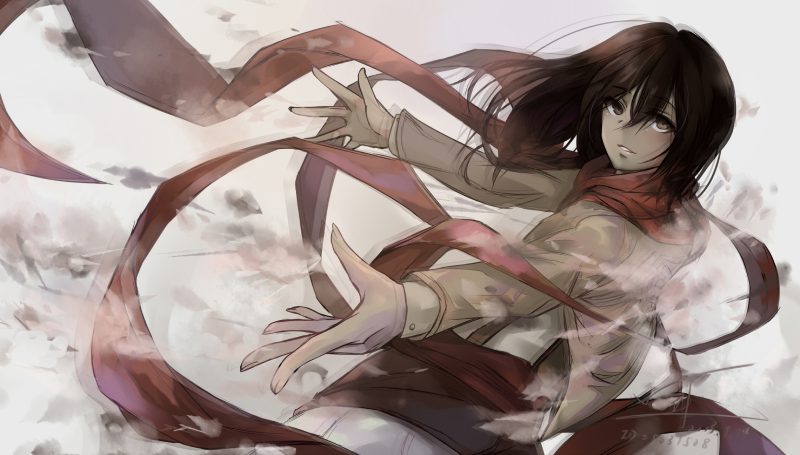 ảnh Mikasa ngầu 41