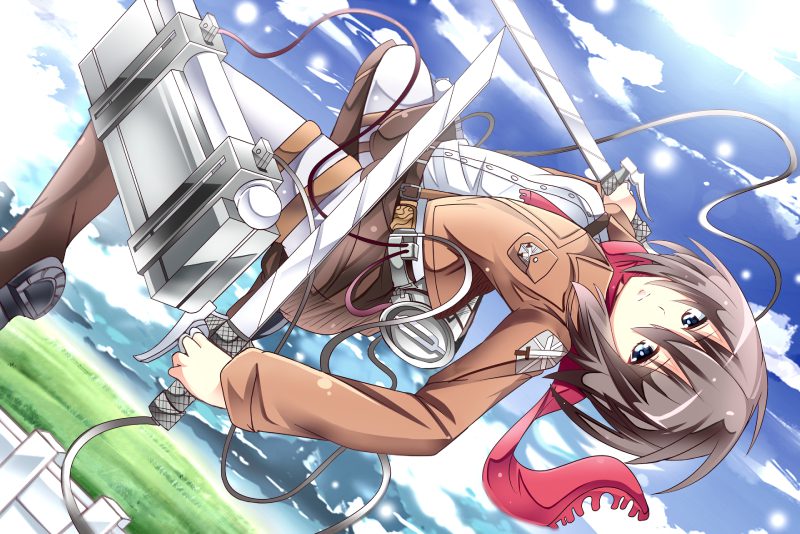 ảnh Mikasa ngầu 20