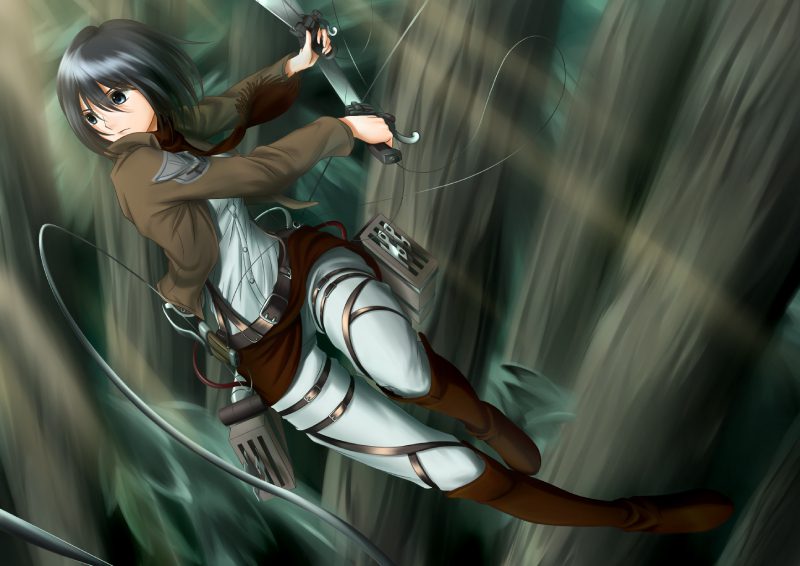 ảnh Mikasa ngầu 18
