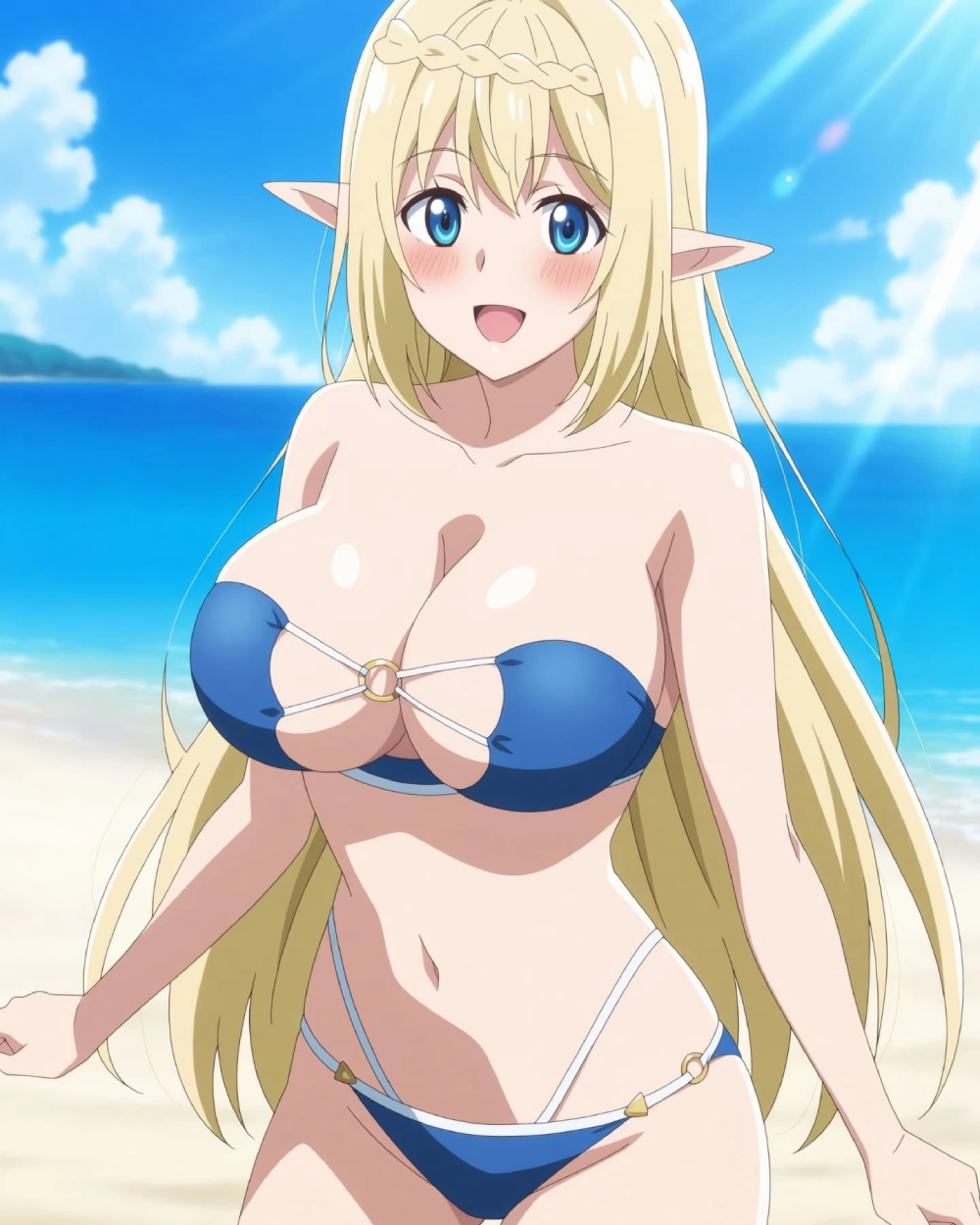 ảnh anime lộ ngực 17