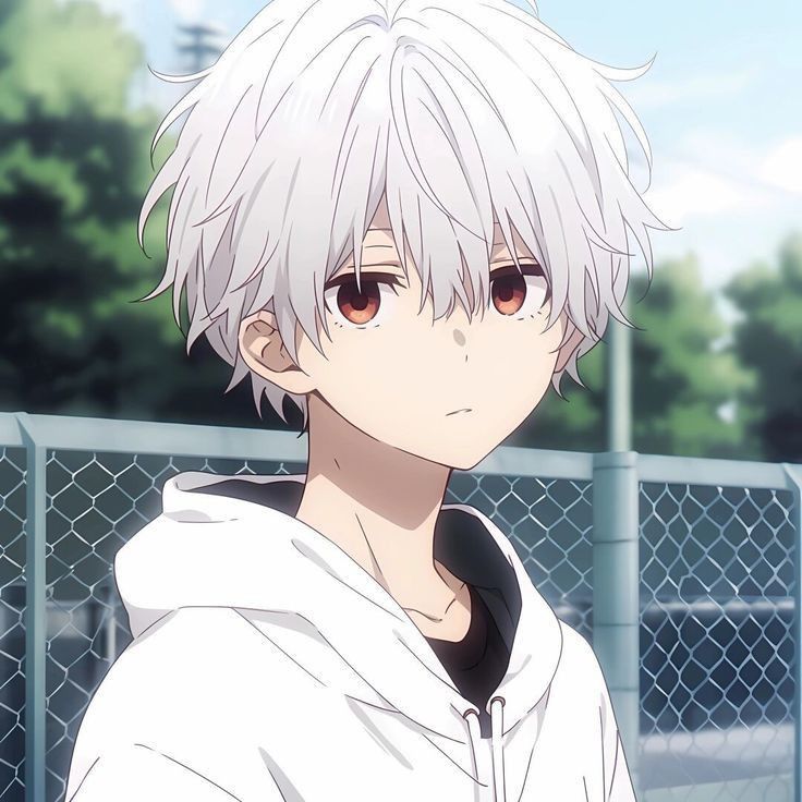 Ảnh Anime Nam Tóc Trắng 10