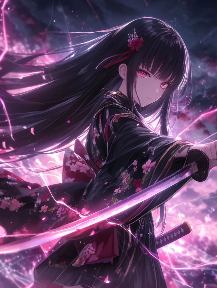 Ảnh Anime Nữ Cầm Kiếm 4