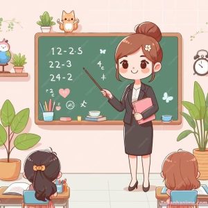 Tuyển Chọn 179+ Hình Ảnh Cô Giáo Chibi Dễ Thương, Thân Thiện Đốn Tim Người Xem