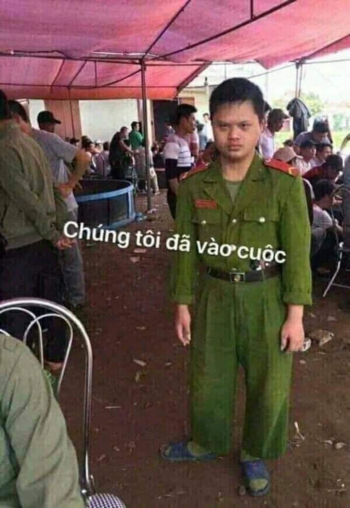 Ảnh công an meme 6