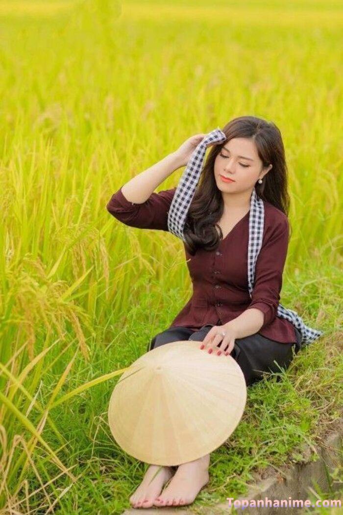 ảnh gái quê 29