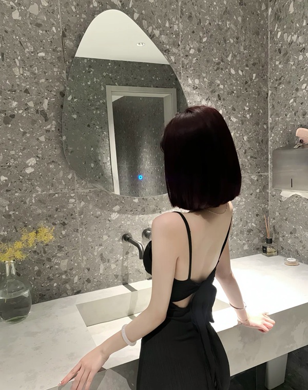Ảnh Gái Xinh Tóc Ngang Vai 2k3 23