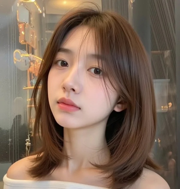 Ảnh Gái Xinh Tóc Ngang Vai 2k3 19