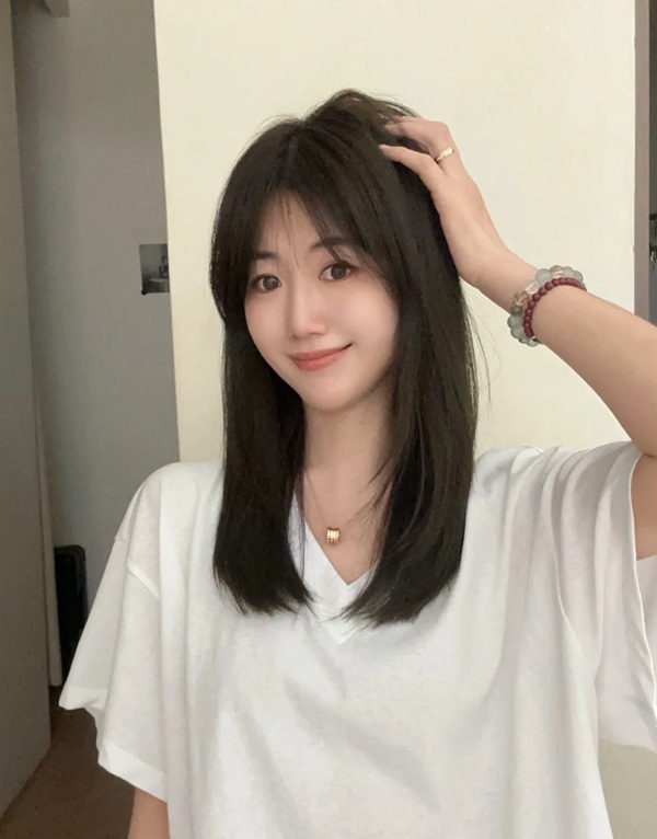 Ảnh Gái Xinh Tóc Ngang Vai 2k3 4