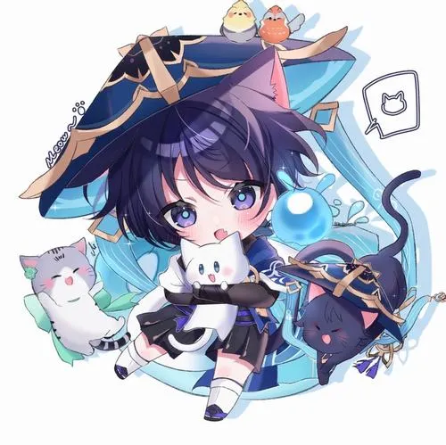 Ảnh Genshin Impact Chibi cute 7