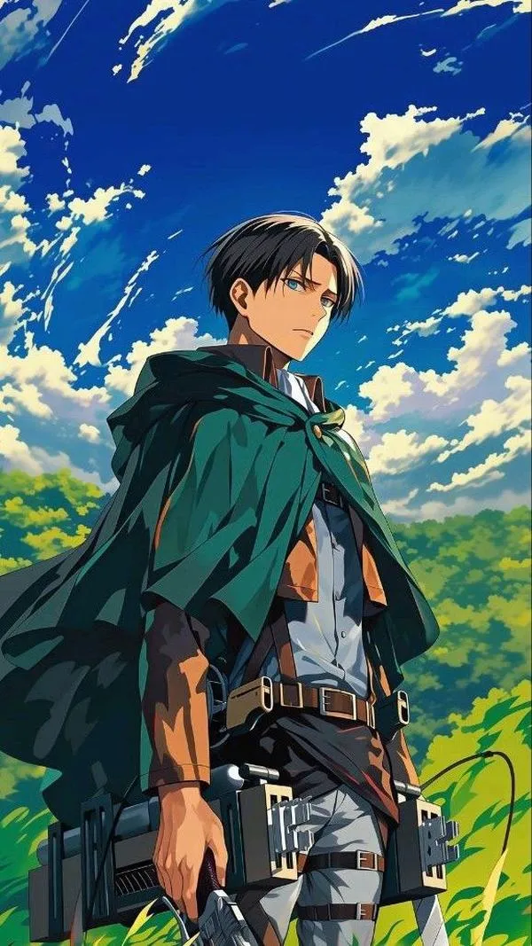 Ảnh Hình Nền Levi Ackerman ngầu 12