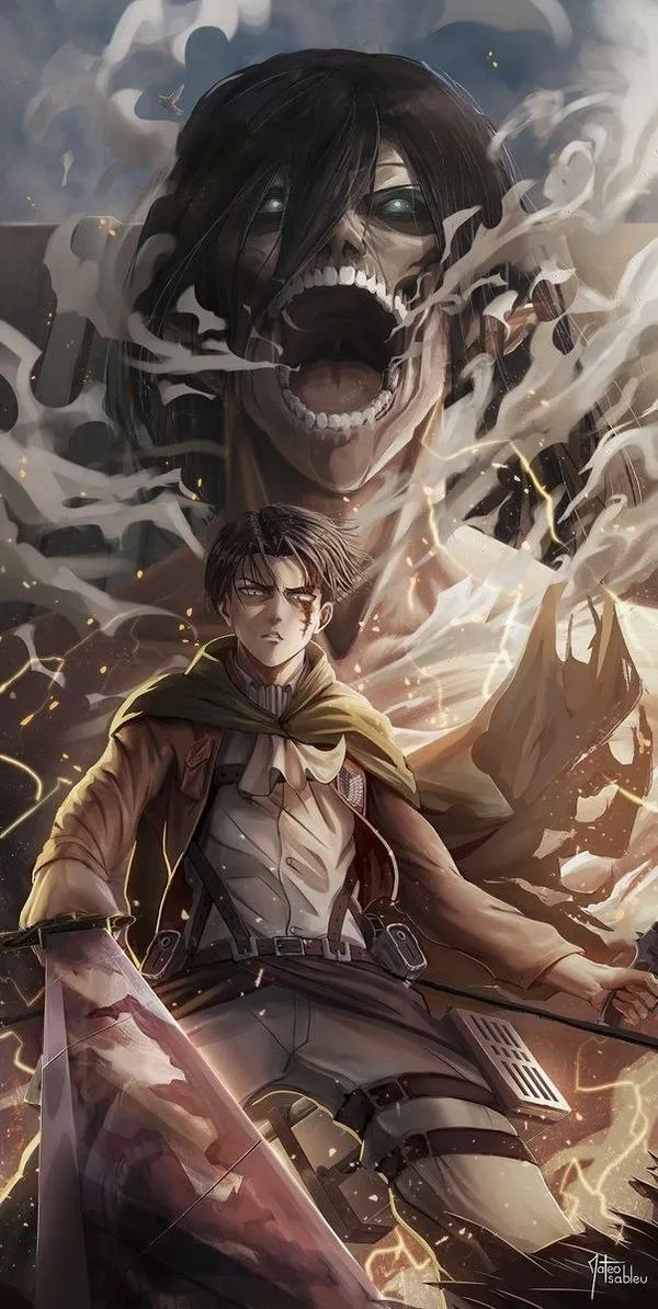 Ảnh Hình Nền Levi Ackerman ngầu 13